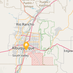 Comfort Inn Albuquerque Airport on the map